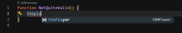 Global completion for